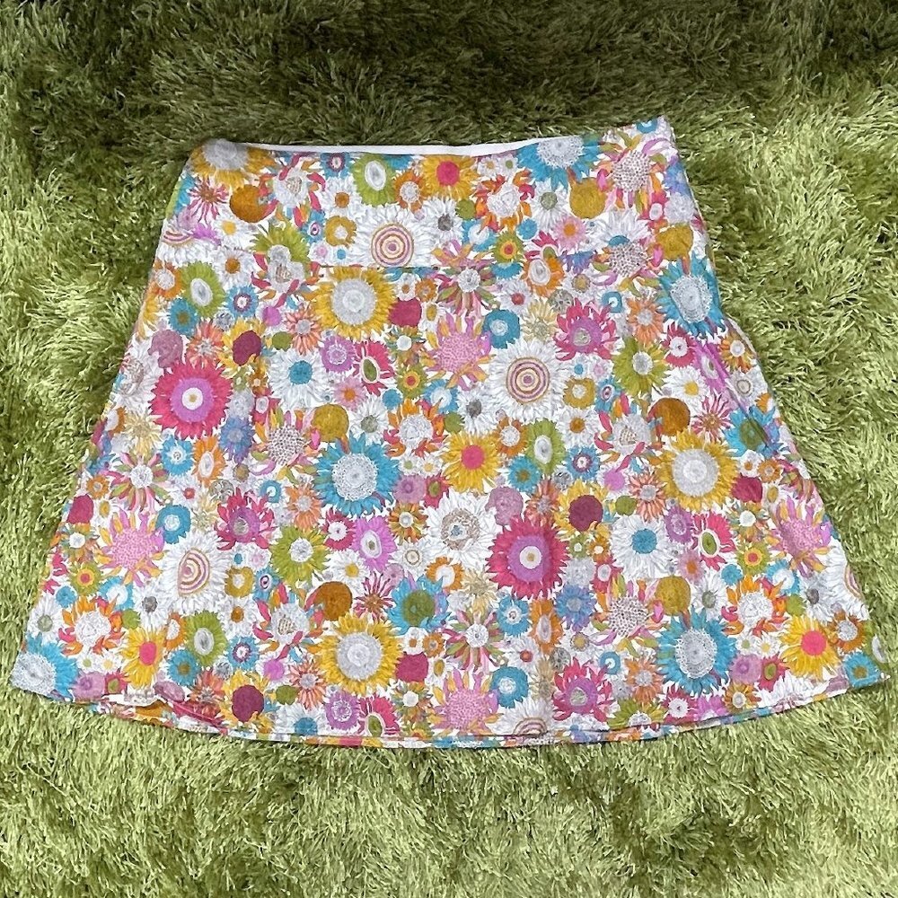 Sevier Skirts - Custom Liberty Print Floral A-Line Skirt - Size L​